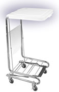 Janitorial & Linen: Hamper Stand with Lid